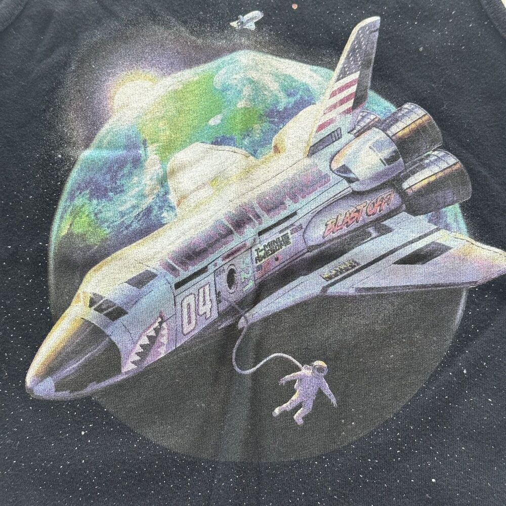 4/$10 - Old Navy Space Shuttle Toddler Boy Cotton Tank Top - Picture 2 of 5